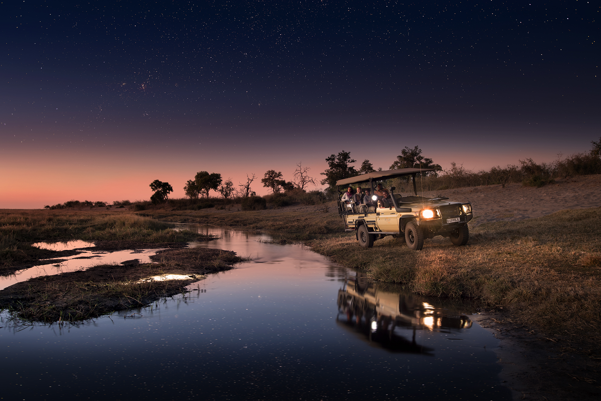 Linyanti Expeditions night drive botswana Dook 2019 (8)