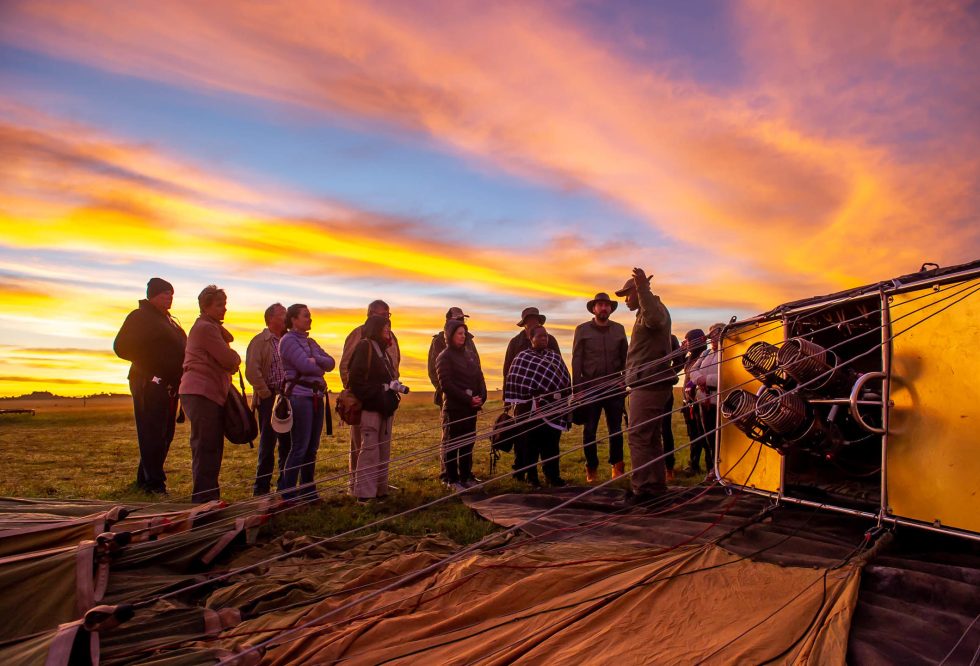 Balloon Safari Safety Briefing