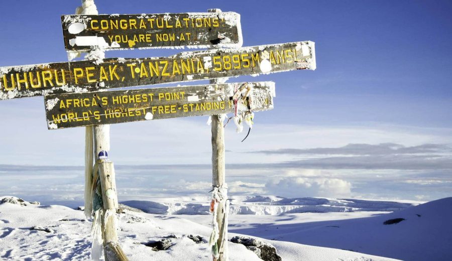 Mt Kilimanjaro highest point
